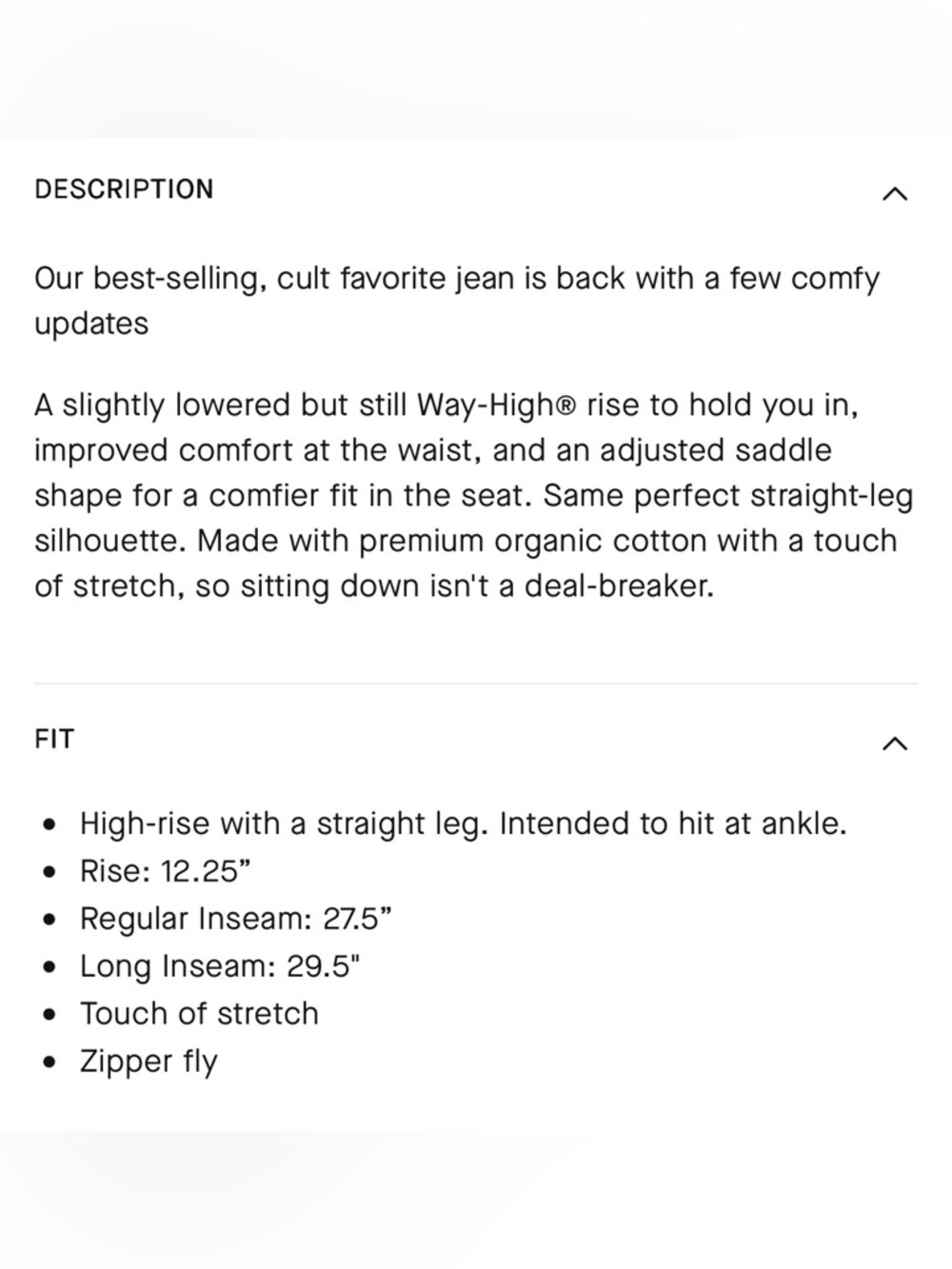 Everlane Way-High 2.0 jeans - Picture 4 of 5